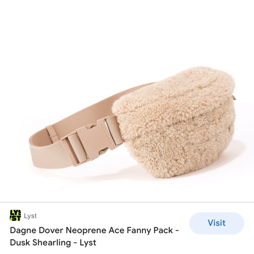 Dagne Dover Dusk Shearling Ace fanny ISO